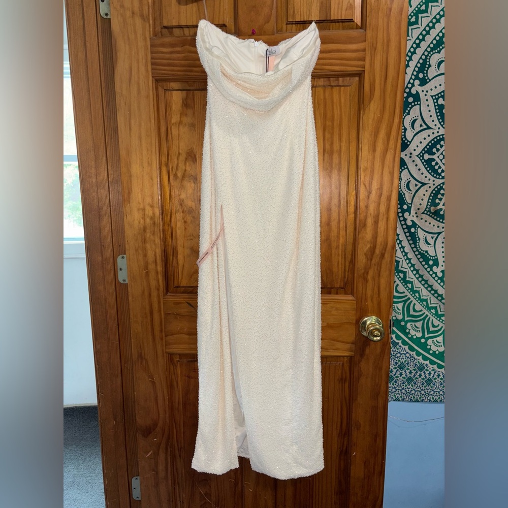 OH POLLY | NEW W TAGS La Rochette Dress Ivory - Picture 6 of 13